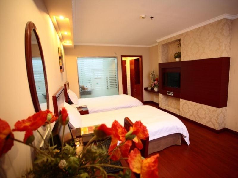 Greentree Inn Jiangsu Huaian Chuzhou Avenue Business Hotel هوايان المظهر الخارجي الصورة