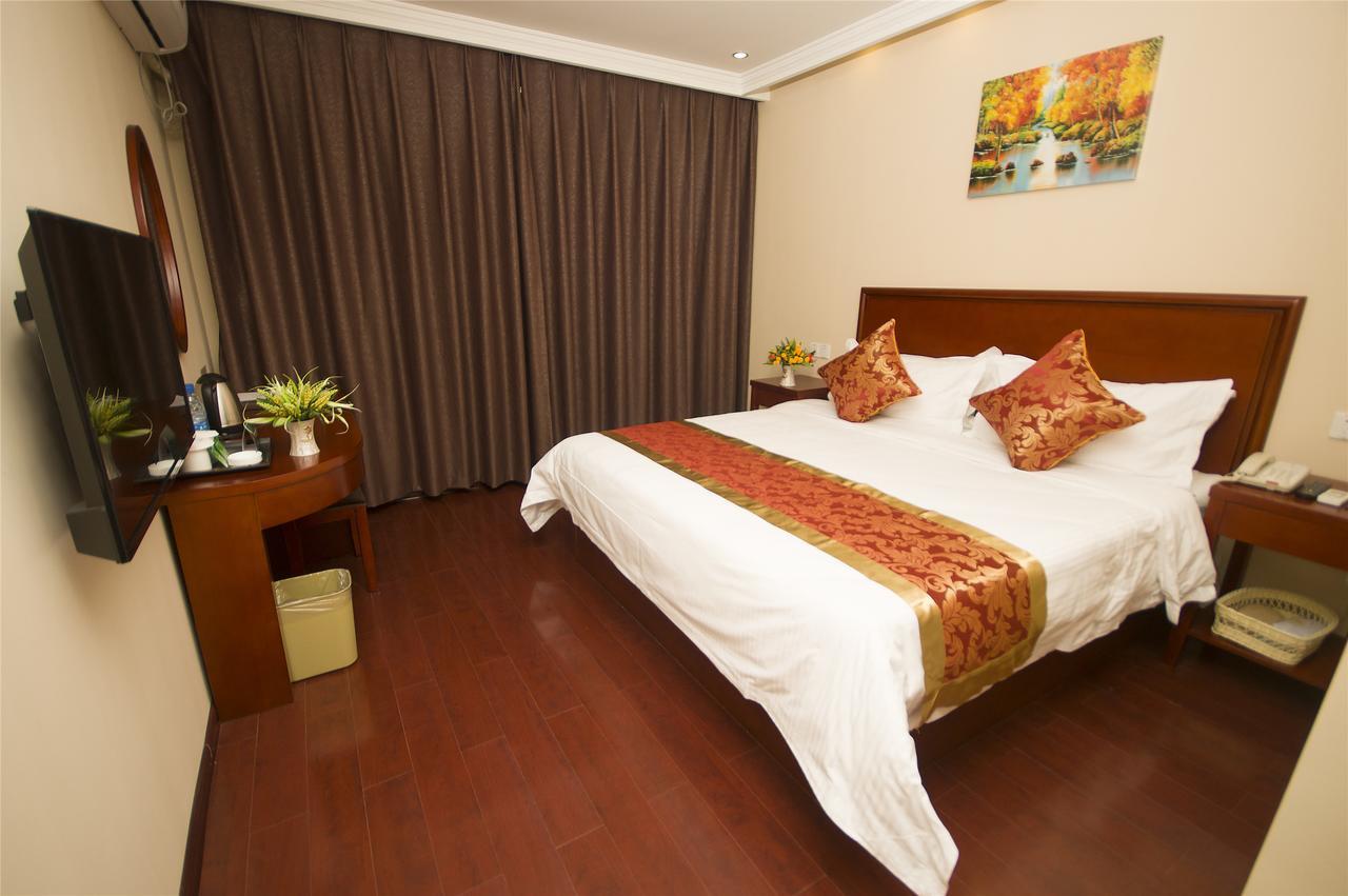 Greentree Inn Jiangsu Huaian Chuzhou Avenue Business Hotel هوايان المظهر الخارجي الصورة