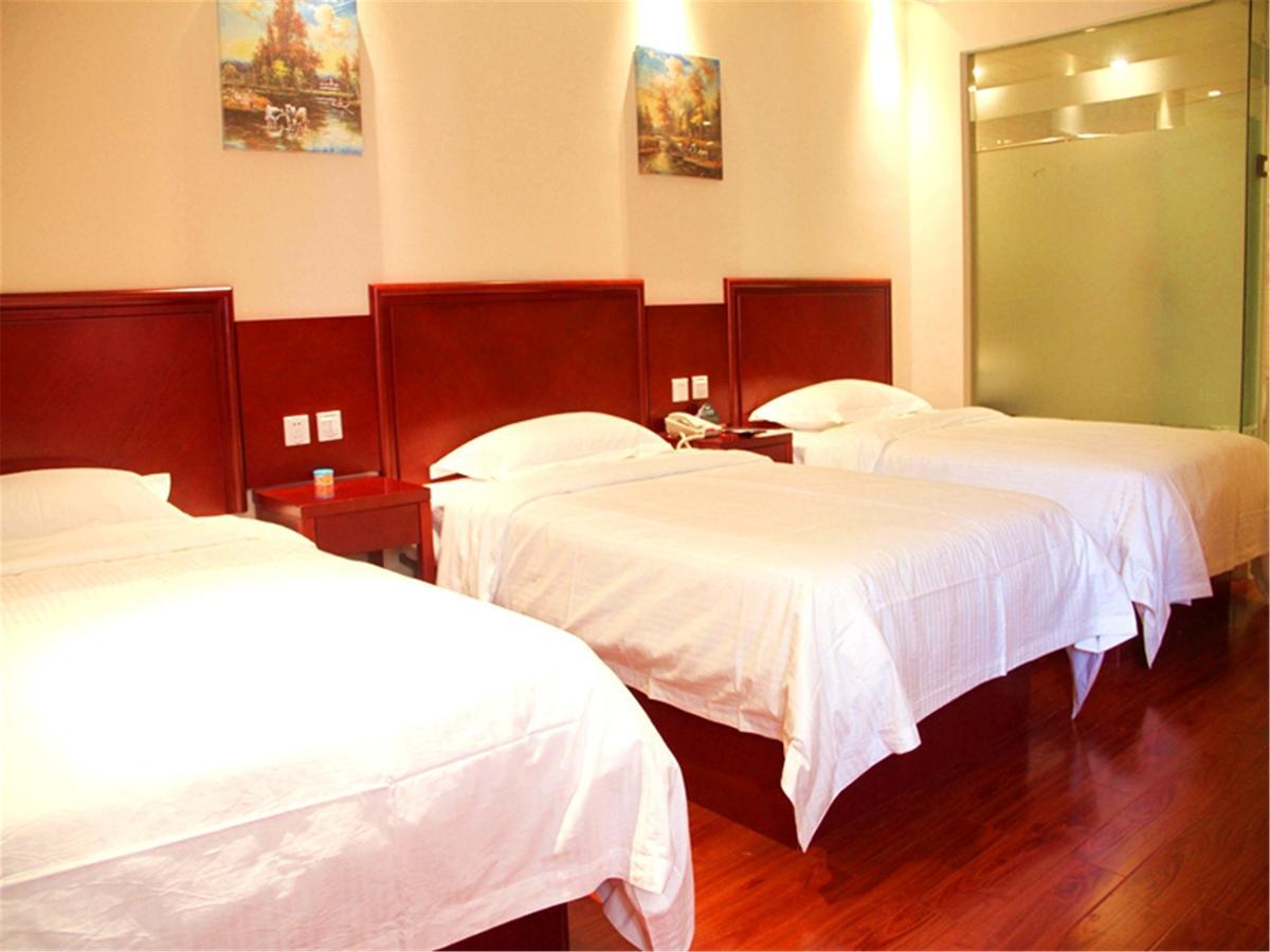 Greentree Inn Jiangsu Huaian Chuzhou Avenue Business Hotel هوايان المظهر الخارجي الصورة
